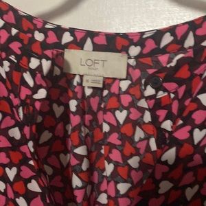 Ann Taylor Loft hearts dress